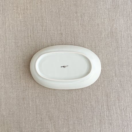 ひるね茶トラ楕円小鉢
