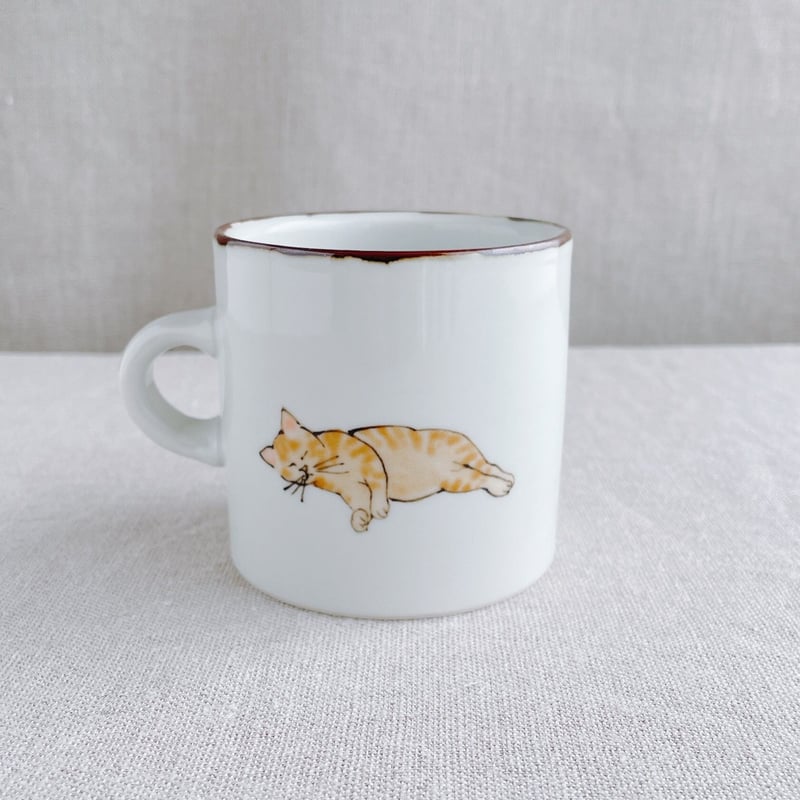 茶トラマグカップ | nao uchimura 内村七生