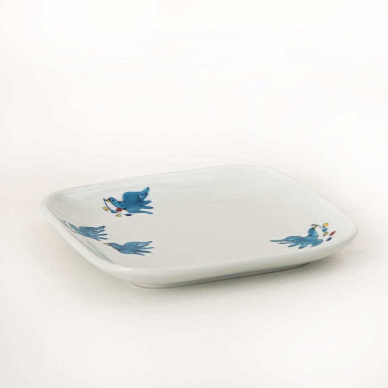 青い鳥パン皿(小) | nao uchimura 内村七生