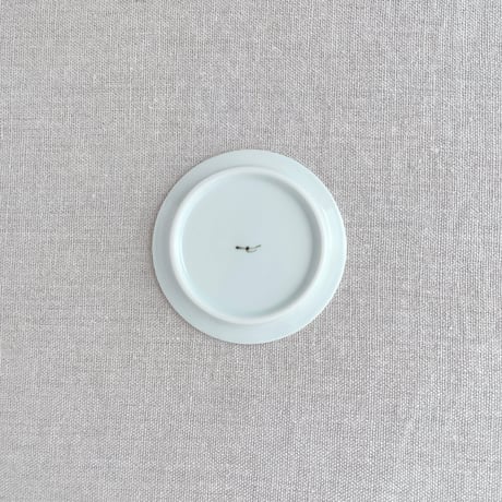 トイプードル（白）豆皿