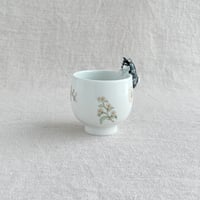 黒柴たまご形ぐい呑み