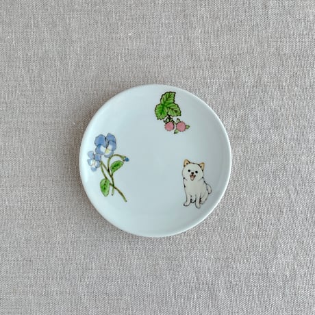 白柴小皿