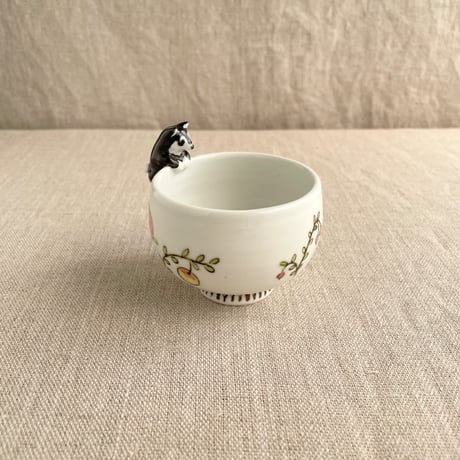クランベリー黒柴付きぐい呑