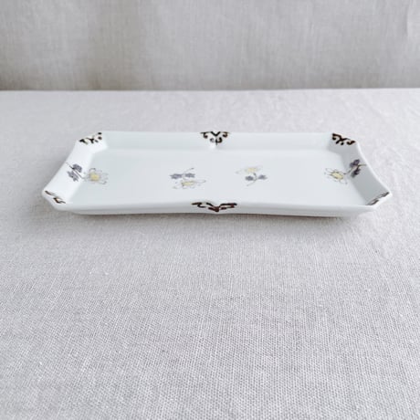マーガレット長方皿