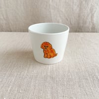 トイプードル（アプリコット）フリーカップ