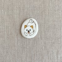 箸置き　白柴