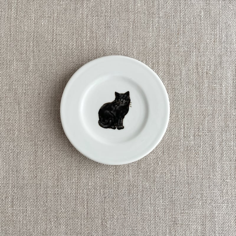 黒猫豆皿 | nao uchimura 内村七生