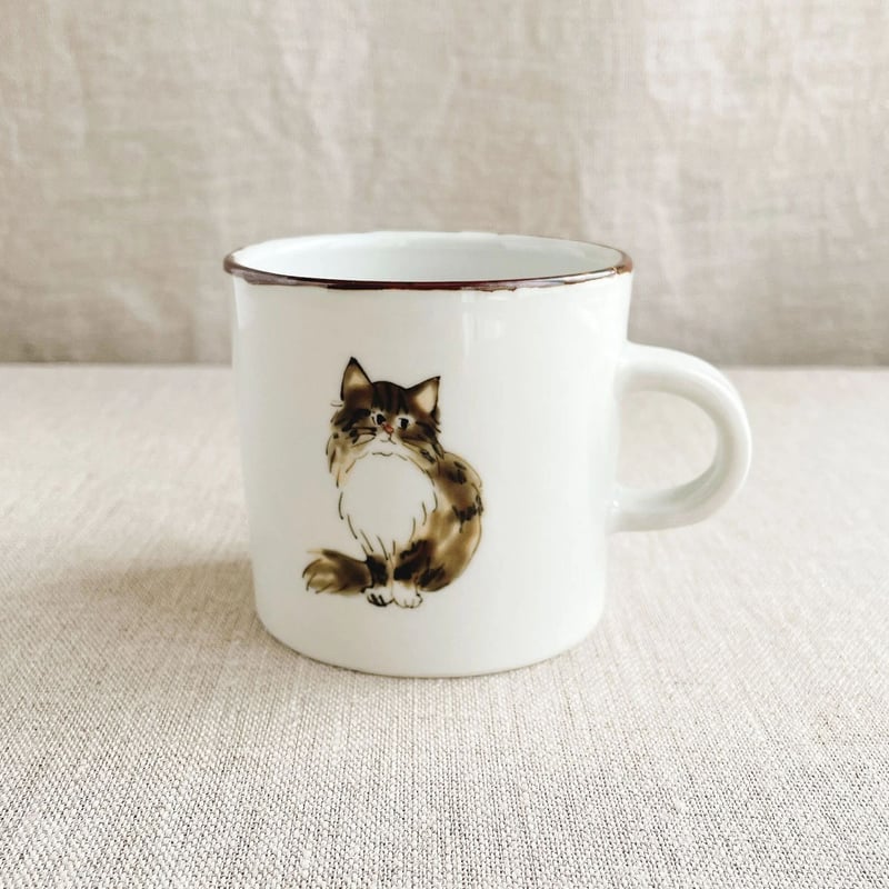 長毛猫マグカップ | nao uchimura 内村七生