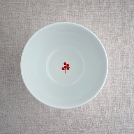 鳥と南天小丼