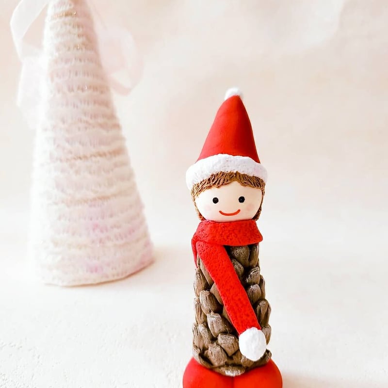 松ぼっくりの小人 | claystudio kai's STORE