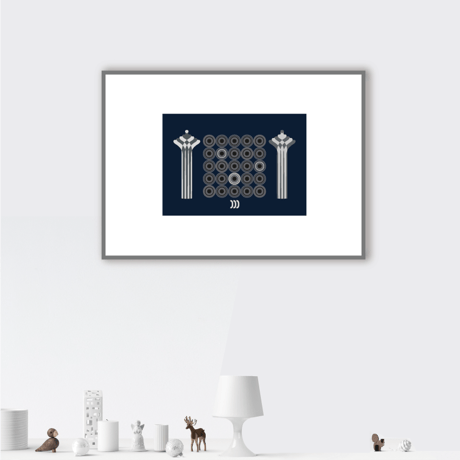 " Retro Modern 2 "　-Indigo