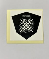 teru′s worksロゴマークステッカー