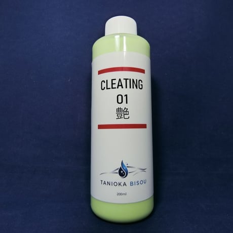 【ボディの艶出し・傷埋め】 CLEATING 01 艶(ﾂﾔ)（200ml）大・小スポンジ各１個・竹串付き