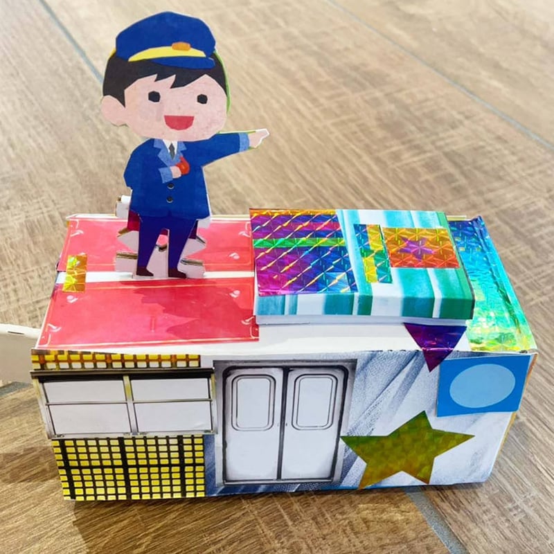 ピコトン　走る！フリクション電車　8個セット　未開封　未使用品 走る！フリクション電車_ピコトン工作キット（個包装50個） | プロが