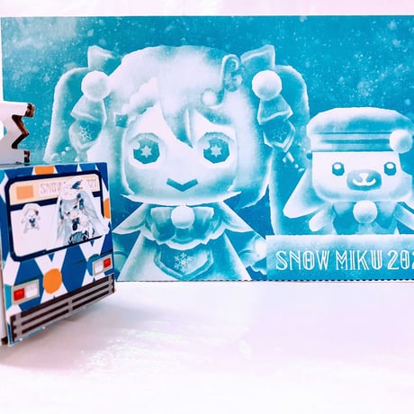 【期間限定】走る！雪ミク電車 工作キット ※ゼンマイ雪ミクは別売です