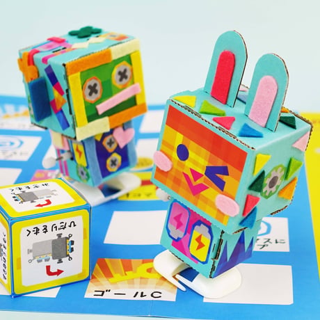 歩く！ゼンマイロボ_ピコトン工作キット（個包装50個）