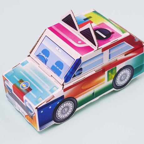 走る！デザインカー_ピコトン工作キット（個包装50個）