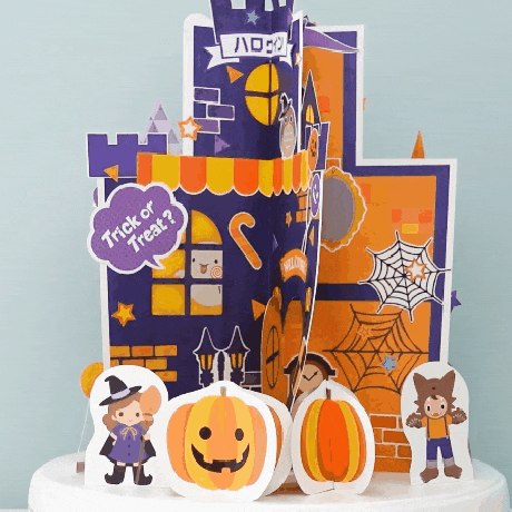 くるっと工作ブック「ハロウィン」1000冊セット