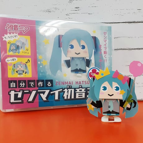 【数量限定】ゼンマイ初音ミク 工作キット