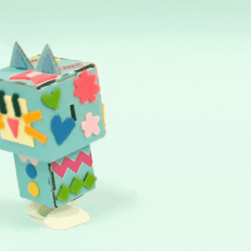 歩く！ゼンマイロボ_ピコトン工作キット（個包装50個） | プロが作った