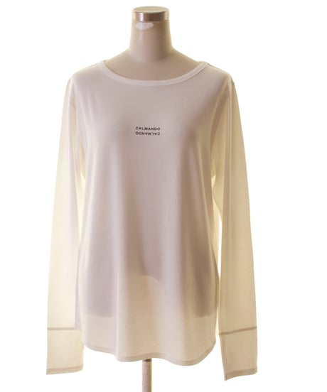 Anna Kerry　アンナケリー　calmando ロゴ長袖Ｔシャツ　56261906 2026NEWARIIVAL