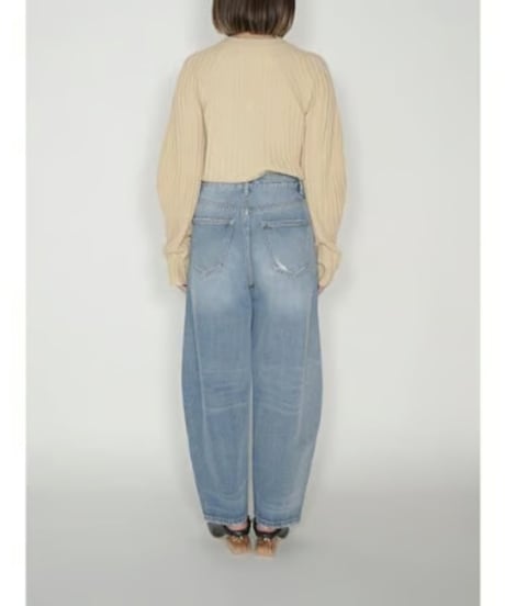 YENN　イエン　CURVED SEAM DENIM PT