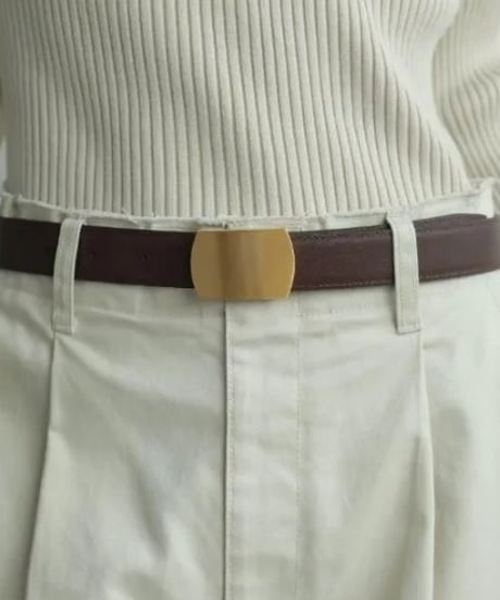 anuke アンヌーク Reversible Plate Belt　62521003