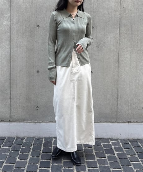 &g'aime  アンジェム　シアーラメポロニット　SHEER LUREX POLO KNIT 98610-67002 2026NEWARIIVAL