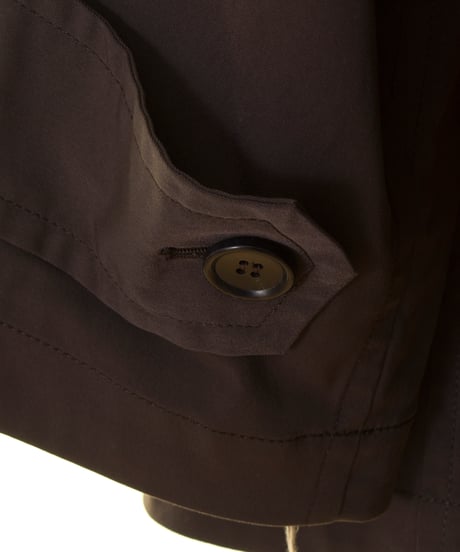 Cafune　カフネ Back flare stand jacket トレンチミドル丈ジャケット435415