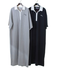 TRANOI.　トラノイ 鹿の子素材トラワッペンロングワンピース　　26-0164　2026NEWARIIVAL