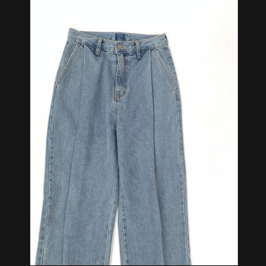 AgAwd アガウド ストレートタックデニム 2217-110425 | Deargo