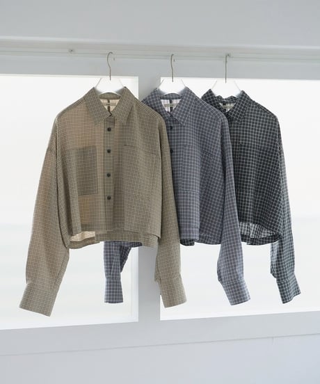anuke アンヌーク Check Short Shirts 62610415  本州送料無料！