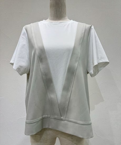 CYAN TOKYO　シアン トウキョウ　レイヤーライクコンビTOPS 601475