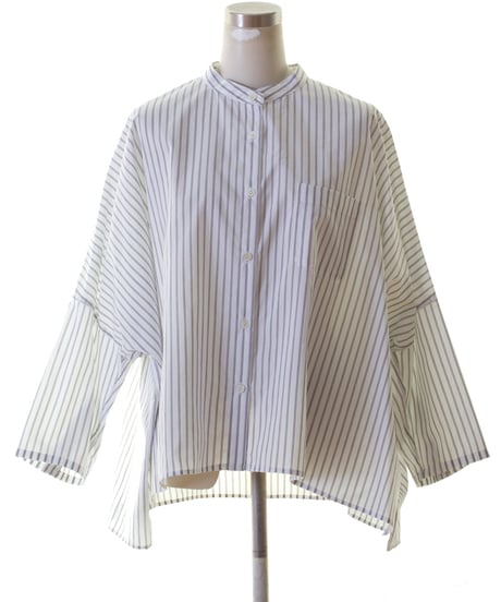 PASSIONE パシオーネ ROBE　ローブ ストライプ柄ショート丈シャツ　615904　2026NEWARIIVAL