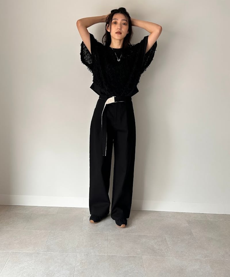 新品タグ付き【AGAWD】アガウド Belt Pants チノパン AgAwd アガウド リバーベルトパンツ 1925-2291 2025秋冬物 | Deargo