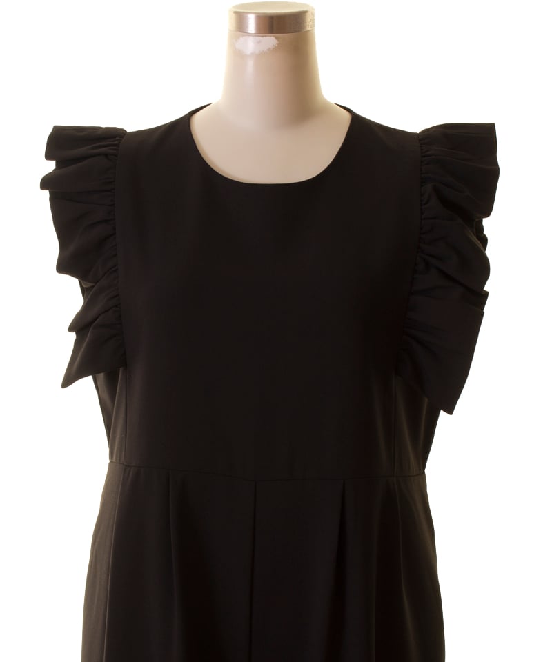 TRANOI. トラノイ 袖口フリルオールインワン 242J401 2026NEWARIIVA