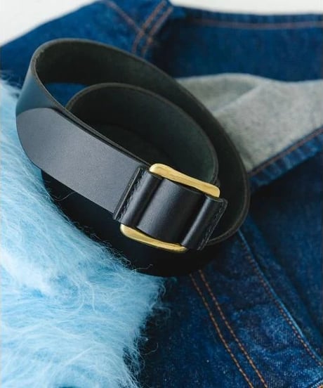 ATELIER BRUGGE アトリエブルージュ　SLIDE LETHER BELT ABE-122