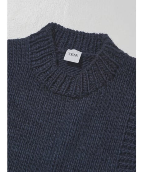 YENN　イエン　LOOP HAND KNIT VEST
