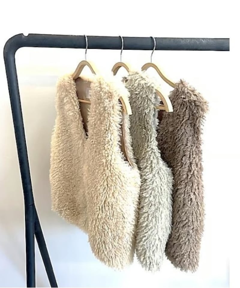 ATELIER BRUGGE アトリエブルージュ ミドルファーベスト Middle fur b