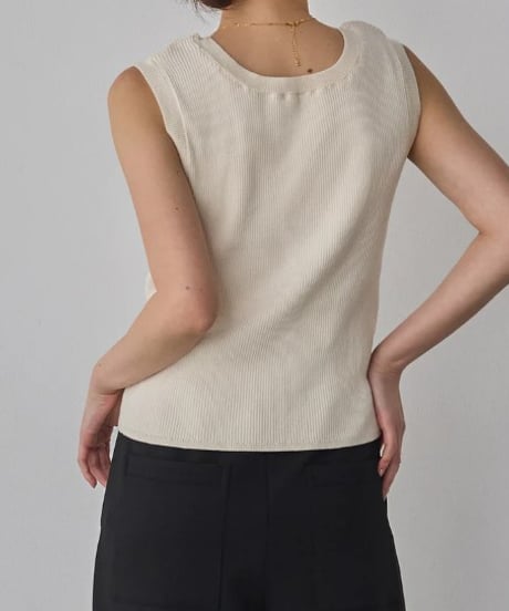 RIBBED TANK TOP