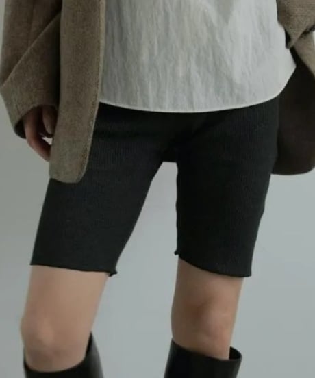 anuke アンヌーク Rib Biker Pants 62520717