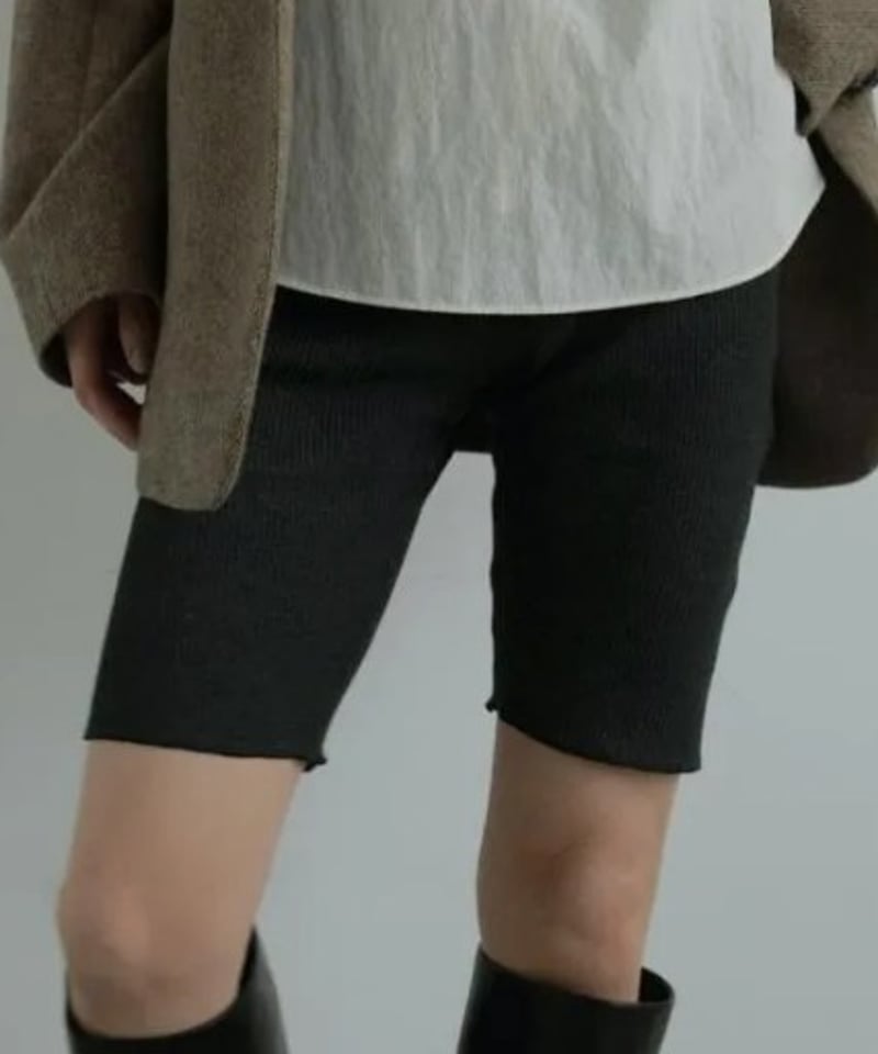 anuke アンヌーク Rib Biker Pants 62520717 | Deargo