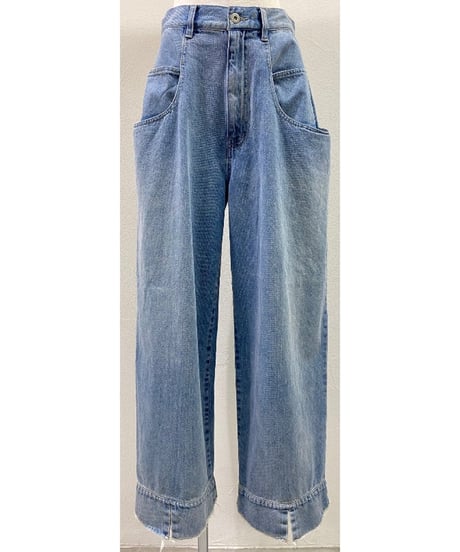 CYAN TOKYO　シアン トウキョウ　　スリットヘムドレープPKバギー　401217【再入荷】