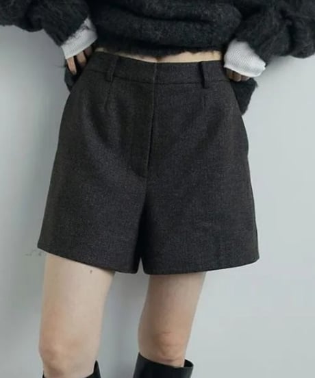 anuke (アンヌーク） Herringbone Short Pants　62520728　ショートパンツ本州送料無料！