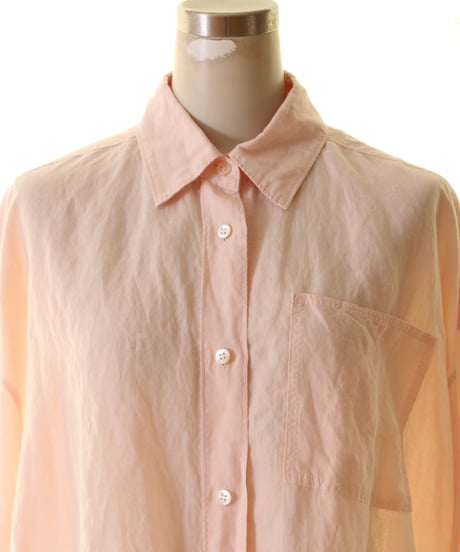 cafune カフネ PASSIONE パシオーネ ROBE　ローブ　生成繊維リヨセル　ショート丈カラーシャツ　615909　2026NEWARIIVAL