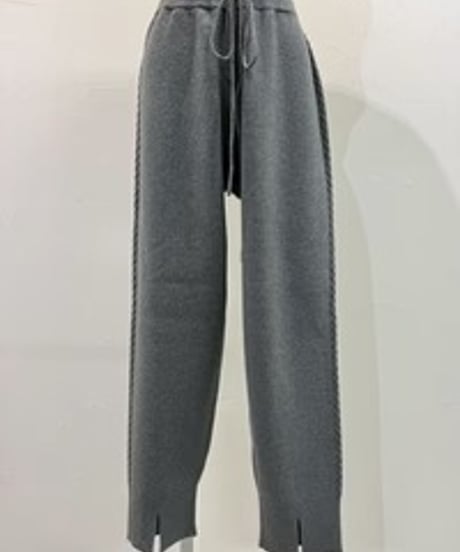 CYAN TOKYO　シアン トウキョウ　 ケーブルラインニットジョガー 507392