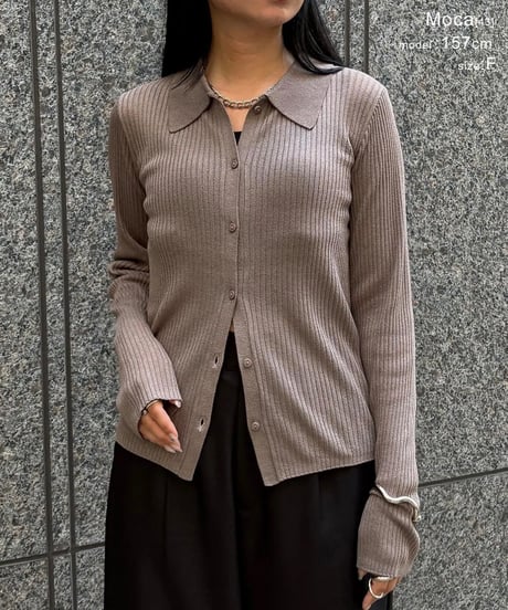 &g'aime  アンジェム　シアーラメポロニット　SHEER LUREX POLO KNIT 98610-67002 2026NEWARIIVAL