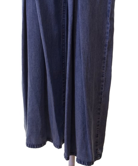Ashley＆Bros　33℃ デニム風　テンセルタックワイドパンツ bc601305