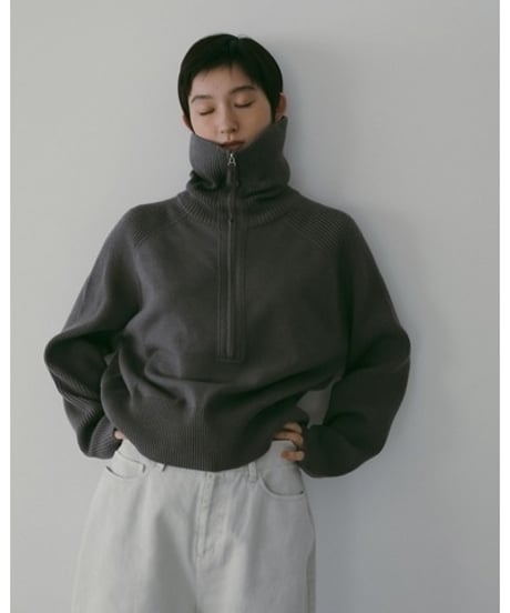 anuke アンヌーク  Zip Rib Knit 62610504 本州送料無料！2026NEWARIIVAL