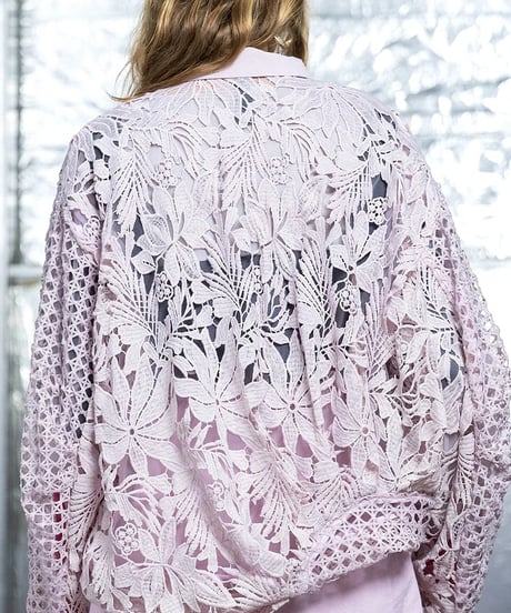 AULA AILA　アウラアイラ　レースバルーンブルゾン LACE BALLOON BLOUSON 1261-02048 2026NEWARIIVAL